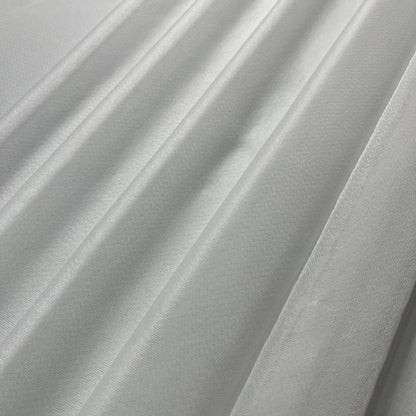 White Chunni Lycra Fusing (Pasting) Fabric | 5mtr Roll 60” Width