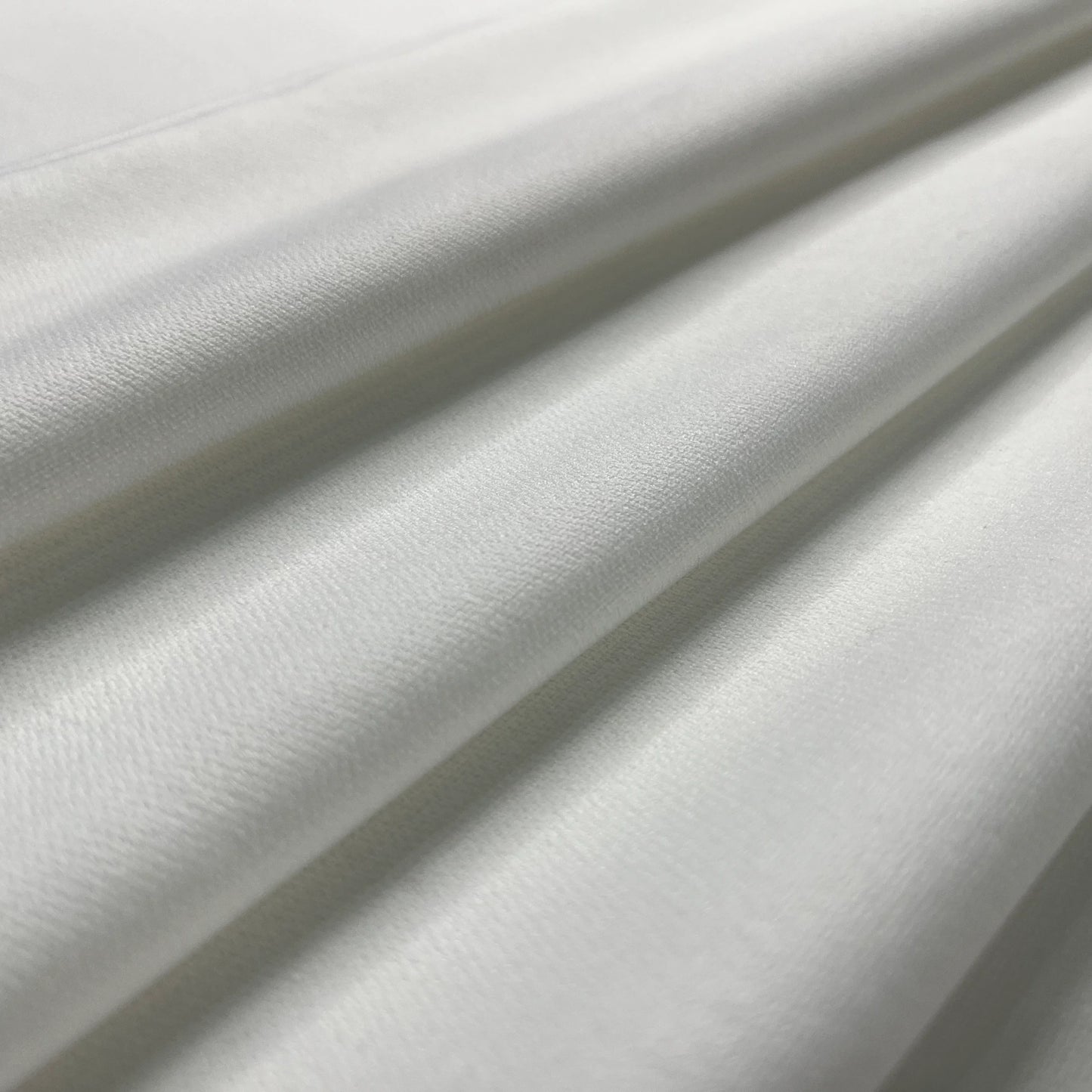 White Lycra Fusing (Pasting) Fabric - 80 GSM | 5mtr Roll 60” Width