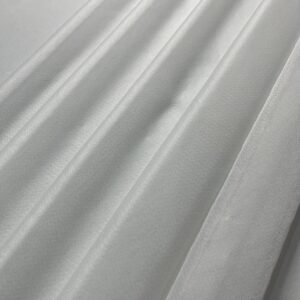 WHITE CHUNNI LYCRA FUSING (PASTING) FABRIC
