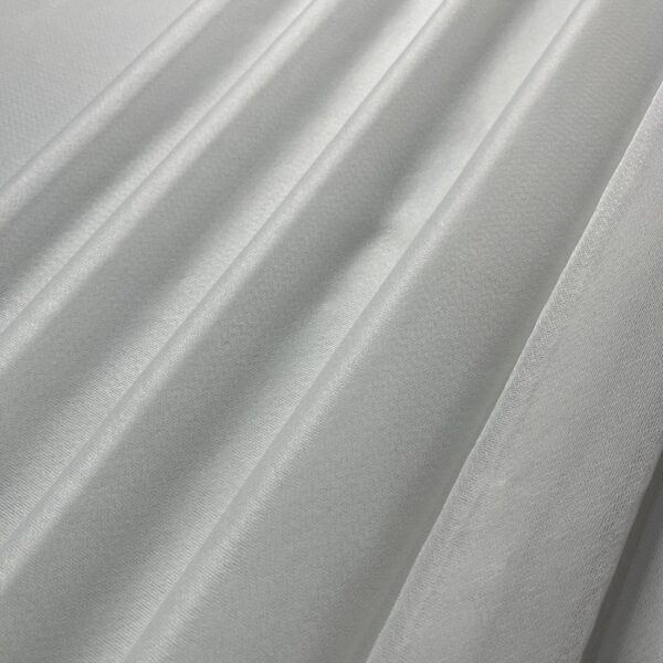 WHITE CHUNNI LYCRA FUSING (PASTING) FABRIC