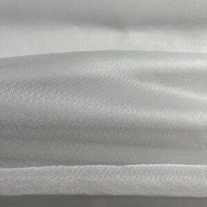 WHITE CHUNNI LYCRA FUSING (PASTING) FABRIC