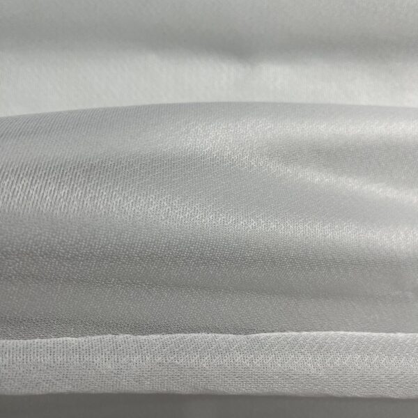 WHITE CHUNNI LYCRA FUSING (PASTING) FABRIC