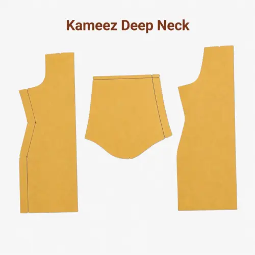 Kameez Deep Neck Cover
