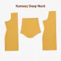 Kameez Deep Neck Cover